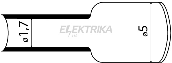 Термозбіжна трубка з клейовим шаром АСКО-УКРЕМ ᴓ 4,8 (1м) червоний (A0150040116)