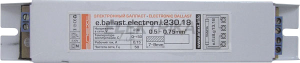 Баласт електронний e.ballast.electron.l.230.4