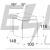 Світильник вуличний настінний LUTEC CUBA 5193803118 12Вт Architectural (51555)