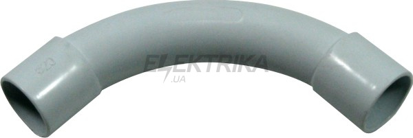 Плавний кутовий з'єднувач e.pipe.angle.large.stand.25