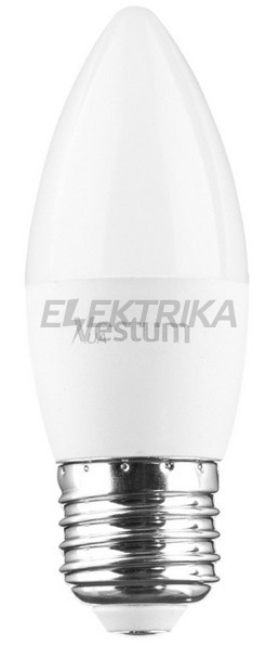 Світлодіодна лампа Vestum LED C37 4W 4100K 220V E27 (1-VS-1305)