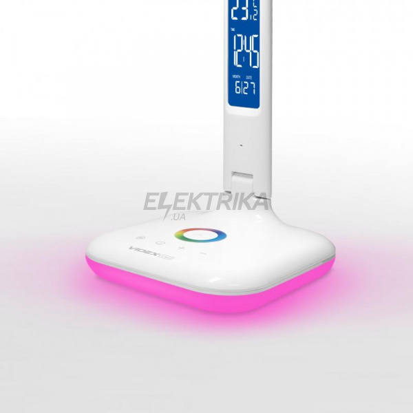 LED настільна лампа VIDEX TF05W-RGB 7W 3000-5500K біла (VL-TF05W-RGB)