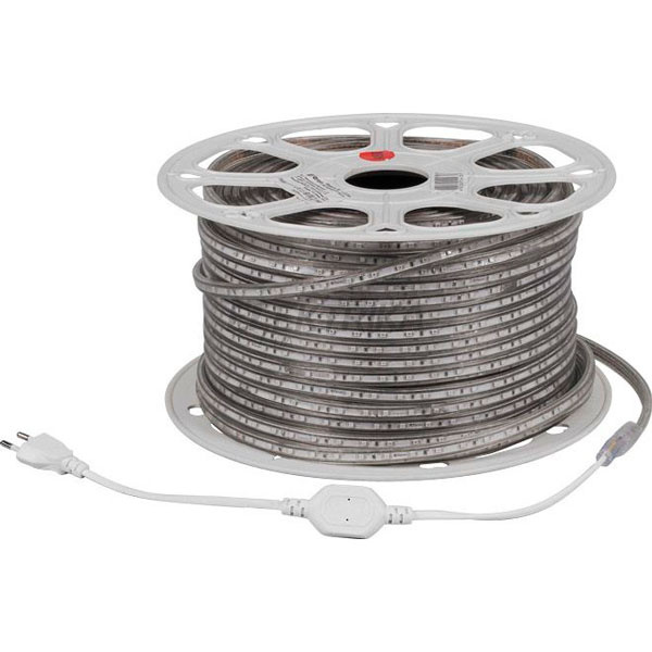 Стрічка світлодіодна LS704/ SANAN LED-RL 60SMD/m 220V, 4.4W/m 12x7mm біла IP68, min 100m