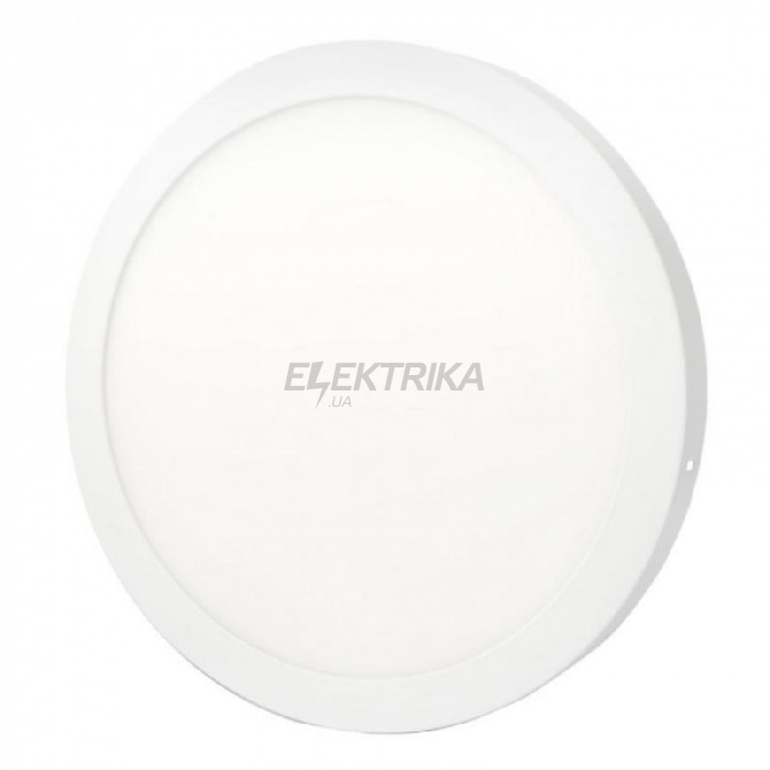 Світильник точковий накладний ЄВРОСВІТЛО 24Вт коло LED-SR-300-24 6400К