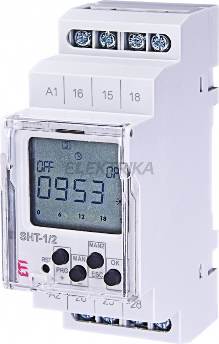 Реле часу цифрове ETI SHT 1/2 230V 002470053