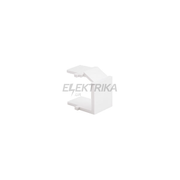 Заглушка SIMON10 під RJ45 типу Keystone, біла (BWB/11)
