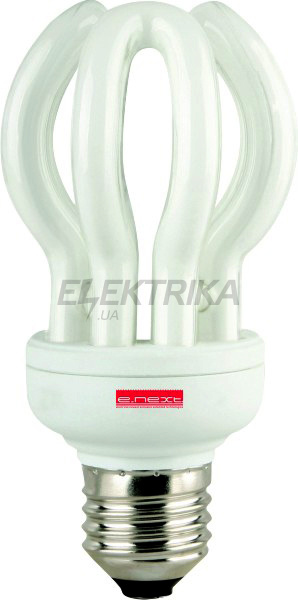 Лампа енергозберігаюча e.save.flower.E14.15.2700, тип flower, патрон Е14, 15W, 2700 К