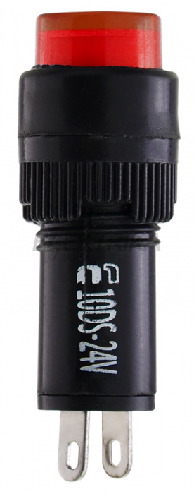 Сигнальна арматура АСКО-УКРЕМ AD22E-10DS 24V АC/DC червоний (A0140030182)