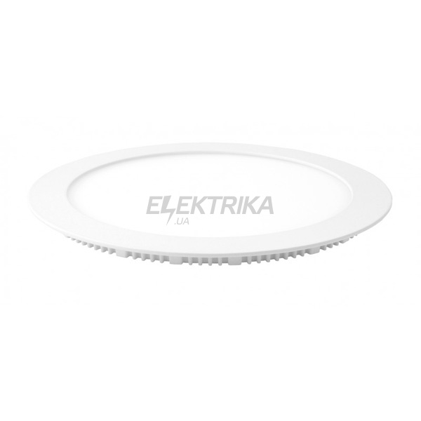 LED панель кругла, 6Вт, 3000K, 220В