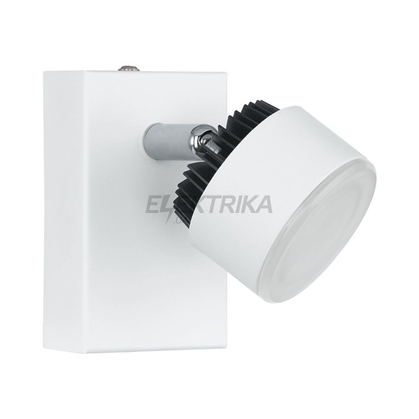 Бра спрямованого світла "Armento" 1х6Вт LED, білий/чорний, 93852