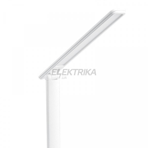 LED настільна лампа Videx TITANUM 10W 3000-6500K біла (TLTF-009W)