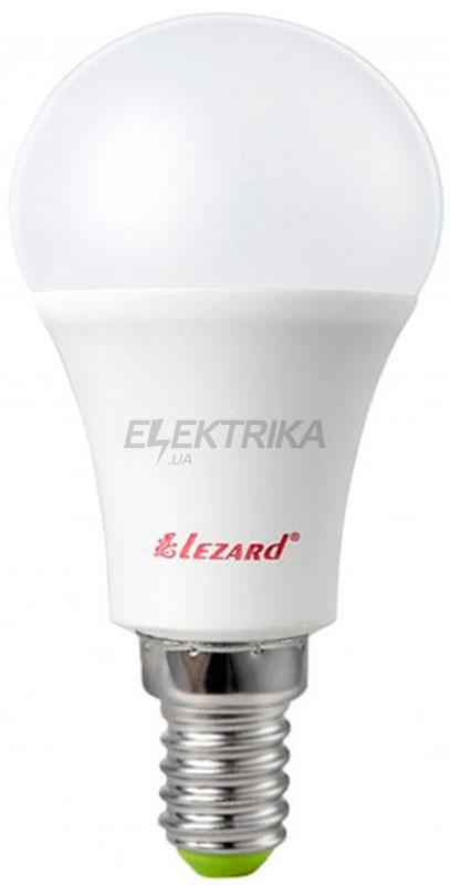 Лампа світлодіодна LED кулька Lezard A45 7W 4200К E14 220V (442-А45-1407)