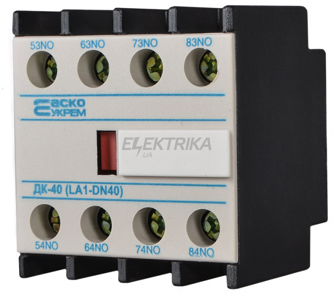 Додаткові контакти АСКО-УКРЕМ ДК-40 (LA1-D40) (A0040050014)