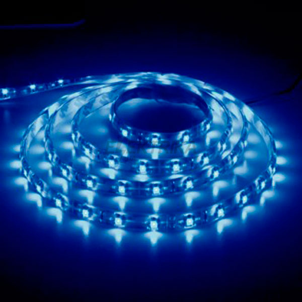 Стрічка світлодіодна LS603/ SANAN LED-RL 60SMD/m 4.8W/m 12V 5m-8-0.22mm синій