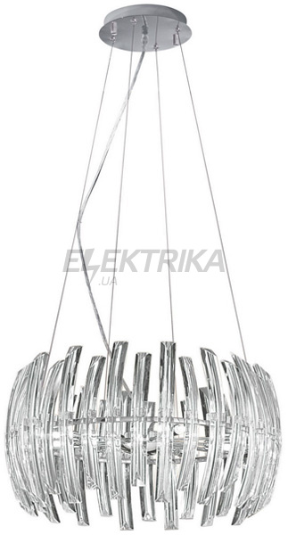 Світильник підвісний DRIFTER 89203 9x40W G9 хром/кришталь