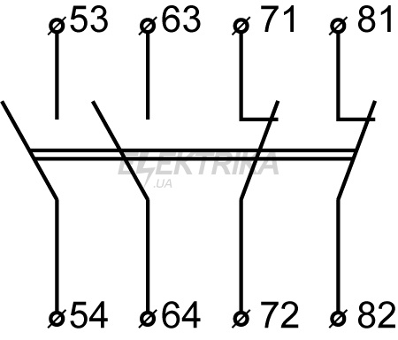 Додаткові контакти АСКО-УКРЕМ ДК-22 (LA1-D22) (A0040050012)