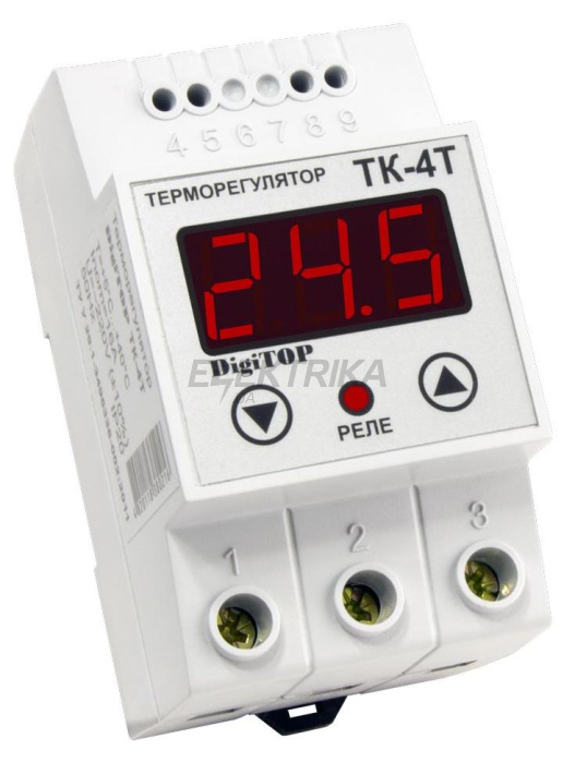 Терморегулятор ТК-4T 16A digitop (ТК-4T)