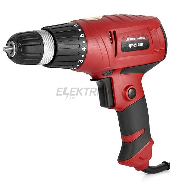 Шуруповерт Енергомаш 400 Вт (ДУ-21400)