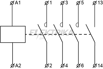 Пускач АСКО-УКРЕМ ПМ 1-09-10 B7 24B (LC1-D0910) (A0040010113)