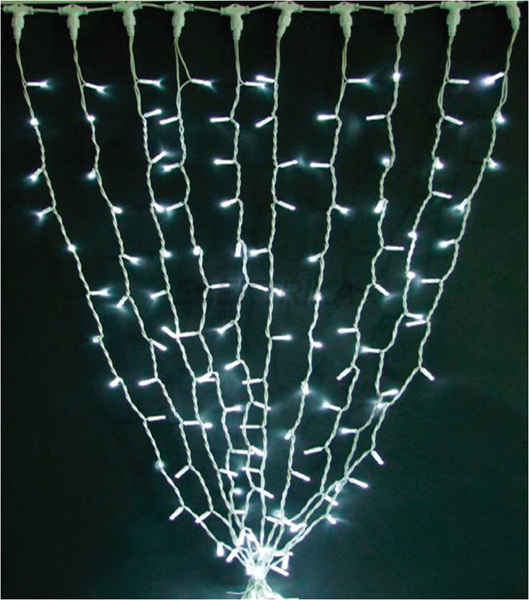 Гірлянда зовнішня Stalactites 450LED 1.0x5.0 синій/білий IP44