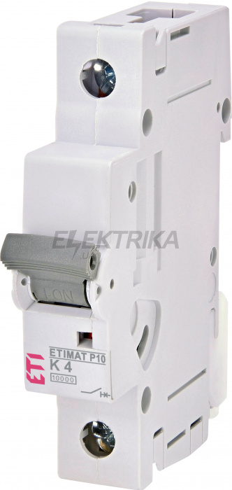 Автоматичний вимикач ETI ETIMAT P10 1p K4 270403103