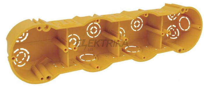 Електромонтажна коробка KOPOS 4-х постова KP 64/4L (KP 64/4L)