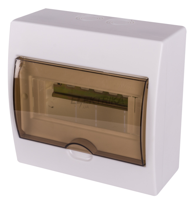 Корпус пластиковий 8-модульний e.plbox.stand.n.08k, навісний (s029102)