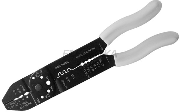 Інструмент e.tool.crimp.hs.313 для обтискання, різання, зачищення проводів