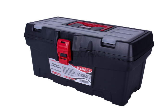 Ящик для інструментів, e.toolbox.pro.06, 16" 410x213x250мм (t011006)