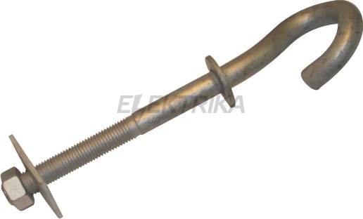 Наскрізний гак e.through.hook.pro.320.16, 320мм, М16