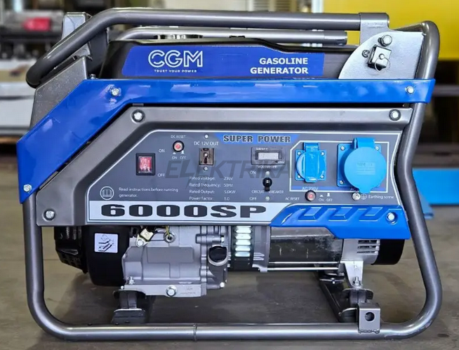 Бензогенератор CGM SUPERPOWER 6000SP (6000SP)