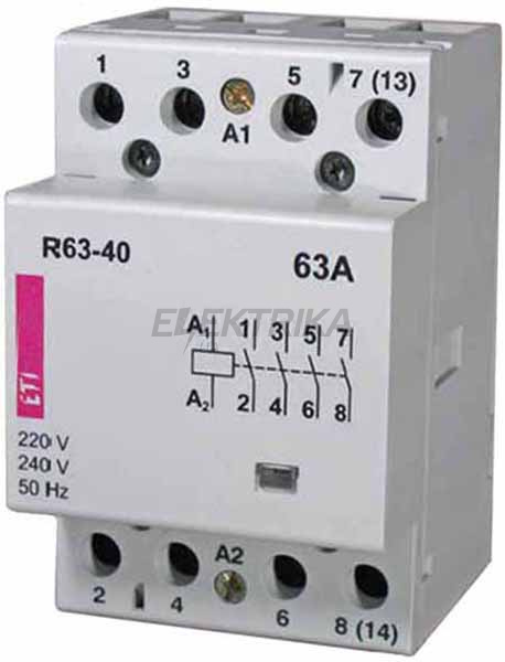 Контактор модульний R 40-22 230V