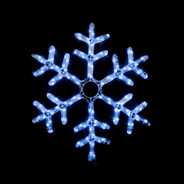 Гірлянда зовнішня DELUX MOTIF Snowflake 55см 12 flash EN IP44 (90012963)