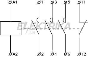 Пускач АСКО-УКРЕМ ПМ 0-06-01 B7 24В (LC1-K0601) (A0040010128)