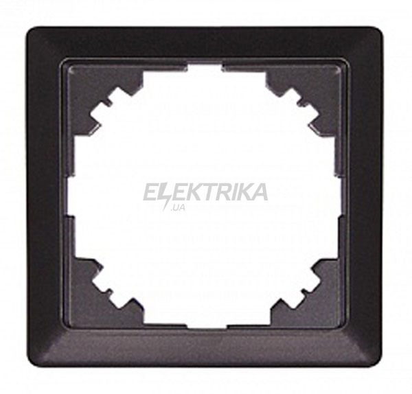 Рамка e.lux.10024L.1.fr.anthracite 1-місна, "антрацит"