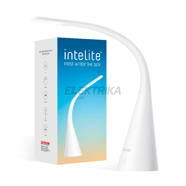 Настільний світильник Intelite Desklamp White (DL4-5W-WT)