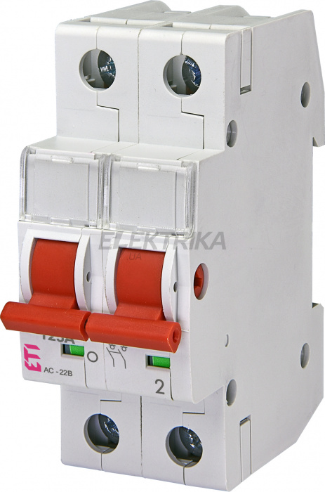 Вбудований вимикач ETI SV 2125 2p 125A 002423217