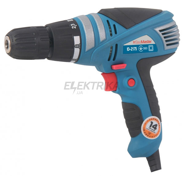 Мережевий шуруповерт Baumaster id-2175