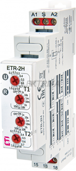 Реле ETI *ETR-2H 002473073