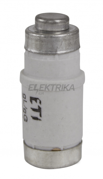 Плавка вставка запобіжник ETI D02 gG 63A/400V 002212005