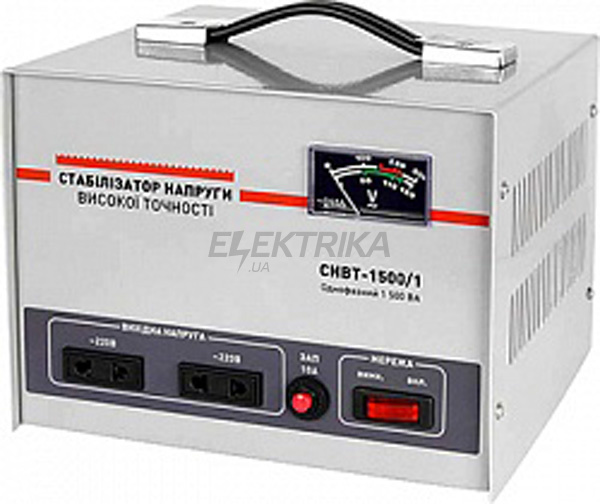 Стабілізатор напруги СНВТ-1500-1, 1500 VA