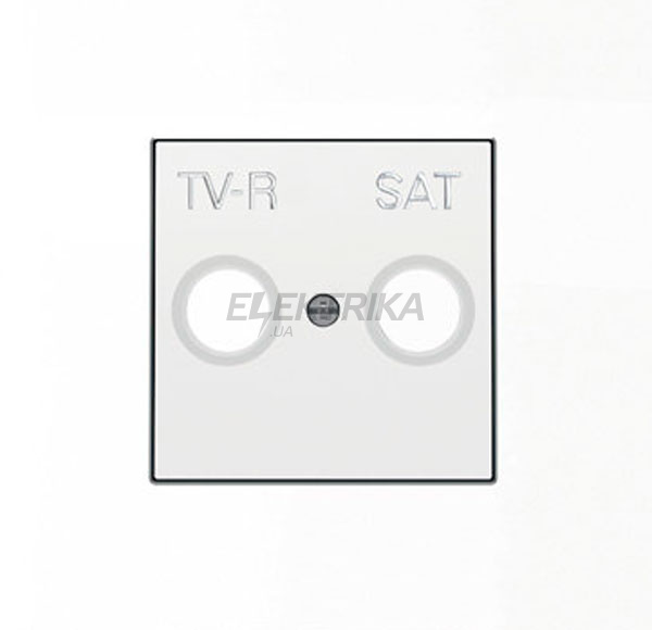 Панель TV/R+SAT біла