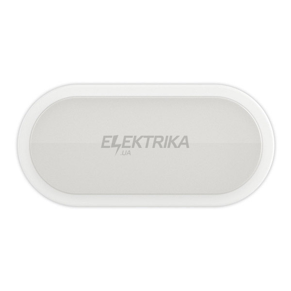 Світильник світлодіодний пиловологозахищений накладний Oval-12 12W 4000К IP54 білий 26-0017