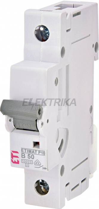 Автоматичний вимикач ETI ETIMAT P10 1p B50 275000103