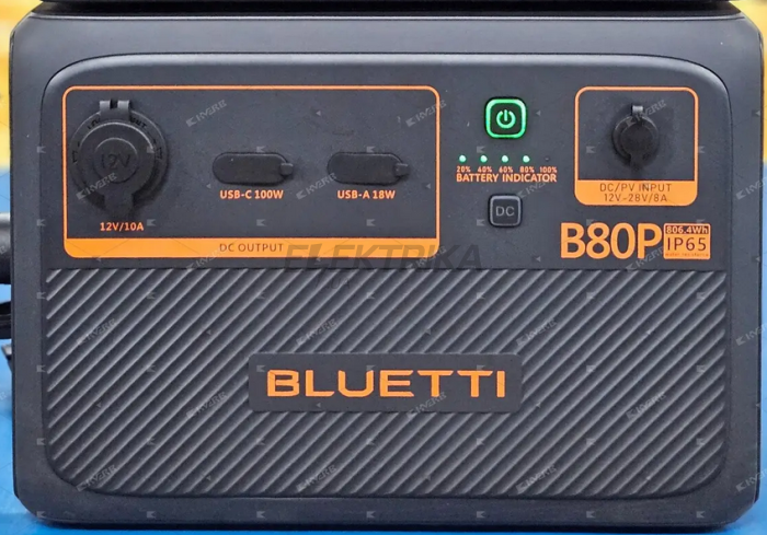 BLUETTI B80P Expansion Battery — додаткова батарея для розширення автономних систем живлення (BLUETTI_B80P)