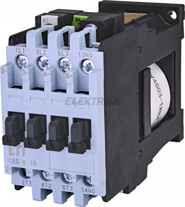 Контактор ETI CES 6.10-24V DC 004646504