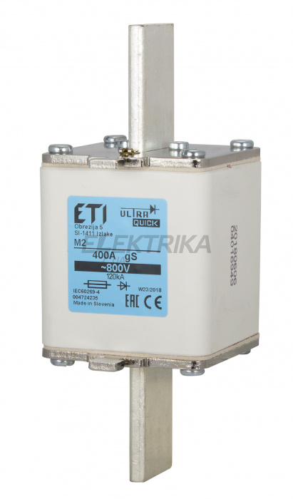 Плавка вставка запобіжник ETI M2 gS 350A/800V 004724234