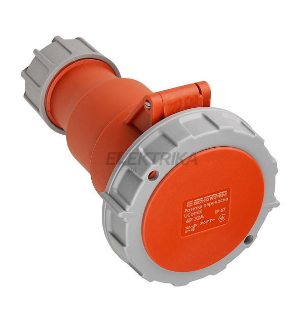 Розетка переносна серії UСombi 4P  32A IP 67 (A0080010126)