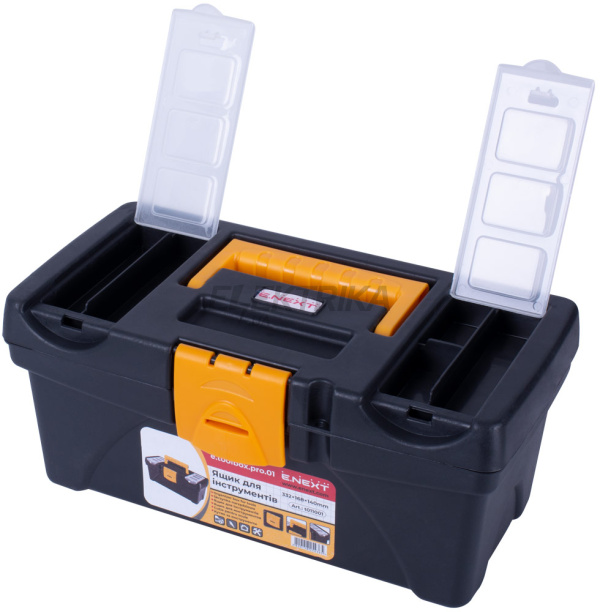 Ящик для інструментів, e.toolbox.pro.01, 11" 332x168x140мм (t011001)