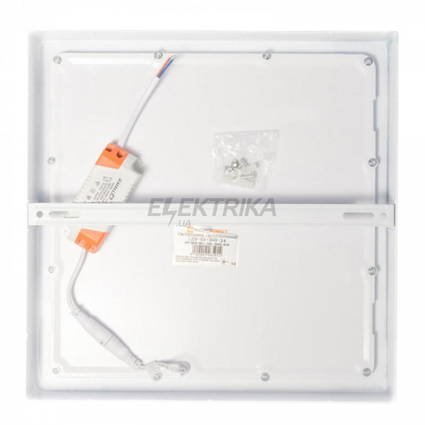 Світильник точковий накладний ЄВРОСВІТЛО 24Вт квадрат LED-SS-300-24 4200К